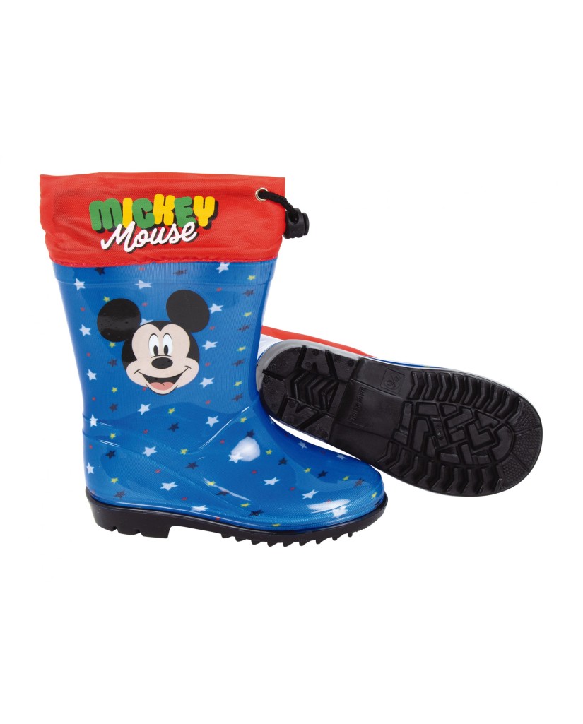 WD16513 BOTAS DE AGUA MICKEY MOUSE PVC/TEXTIL