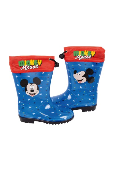 WD16513 BOTAS DE AGUA MICKEY MOUSE PVC/TEXTIL