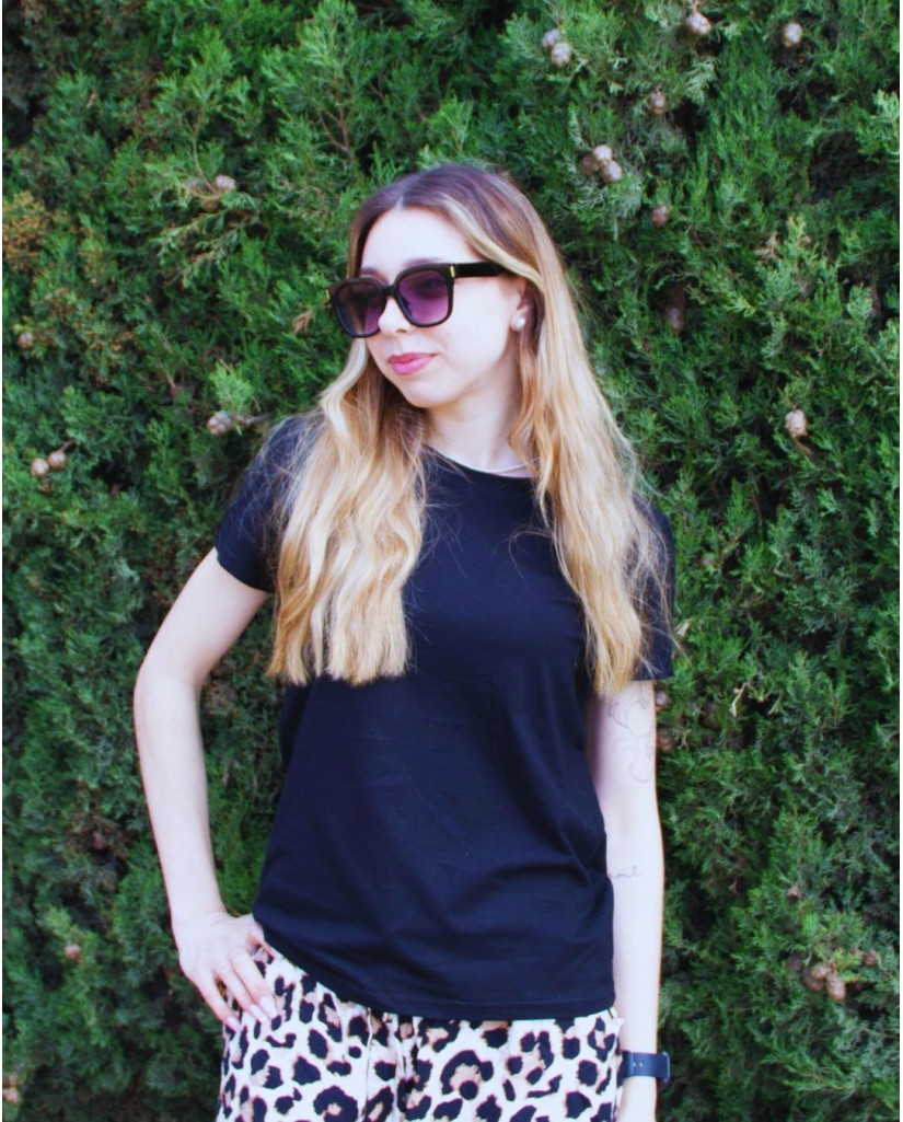 A1202B CAMISETA MUJER BÁSICA