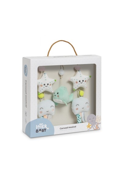 PUL04 CARRUSEL MUSICAL PULPO-INTERBABY