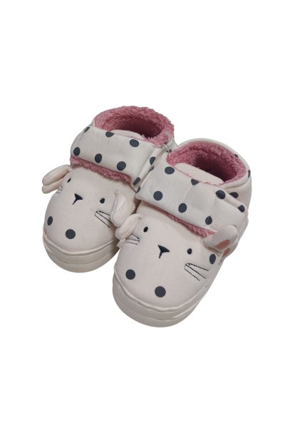 FJA18-1657B Zapatillas de estar por casa lunares