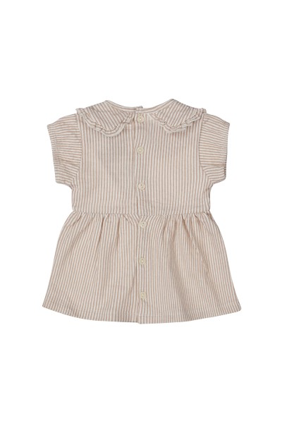 P54403-35 Vestido para bebe /niña rayitas-40 grados