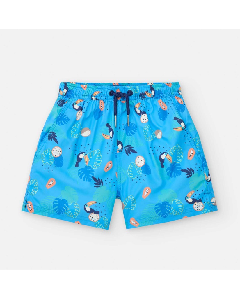 9060-03YLM BAÑADOR BERMUDA NIÑO TUCANES