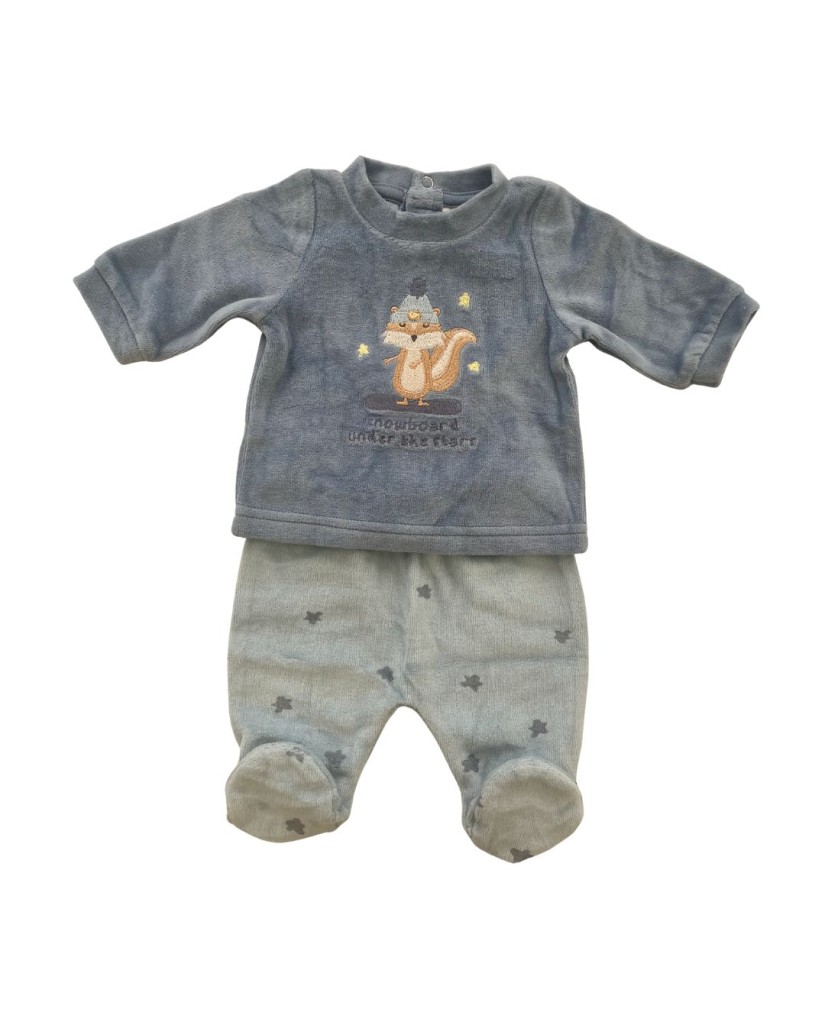 5002 Pijama dos piezas bebé Zorro