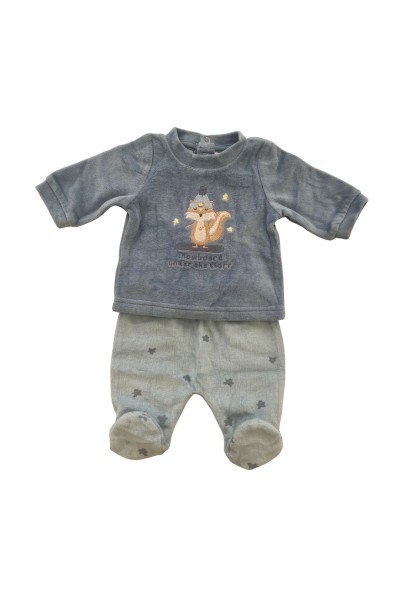 5002 Pijama dos piezas bebé Zorro