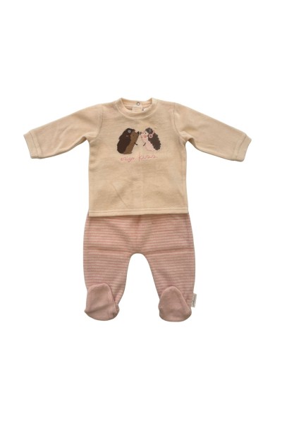 5008 Pijama dos piezas bebé Erizo Kids