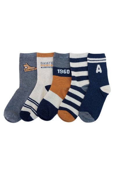 EHB2503 Pack 5 Calcetines de niño