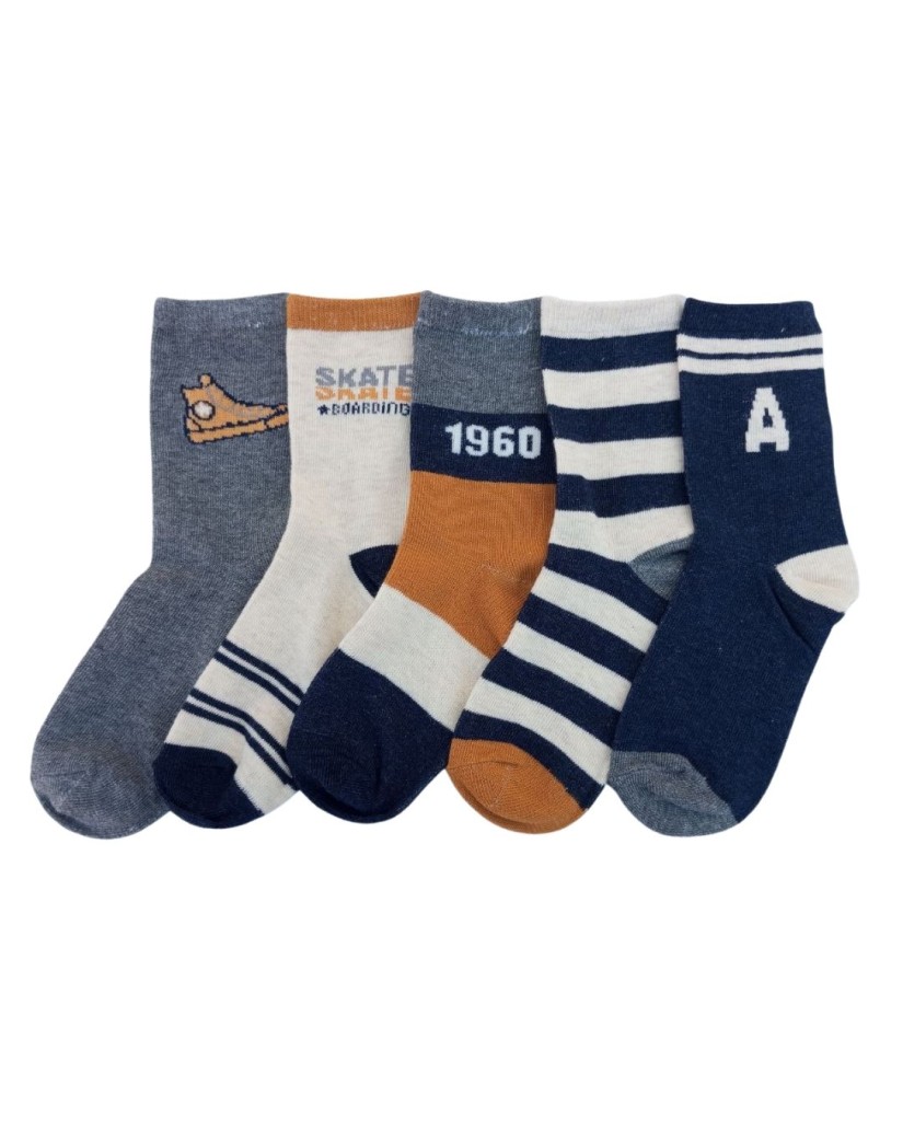 EHB2503 Pack 5 Calcetines de niño