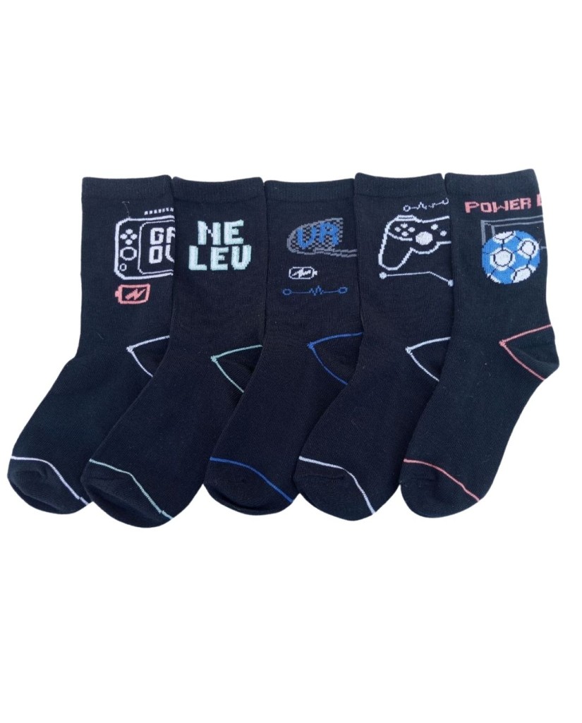 EHB2506 Pack 5 Calcetines de niño