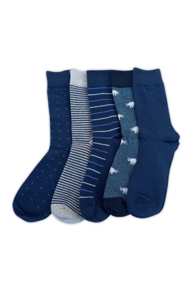 EHM2514 Pack 5 Calcetines de hombre