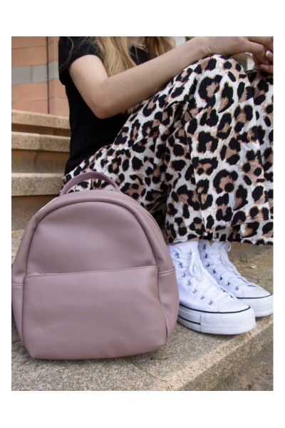 G-25119 Mochila básica lisa con bolsillo exterior-40 Grados