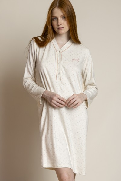 61417-110 CAMISOLA DOTS AND FLOWERS A