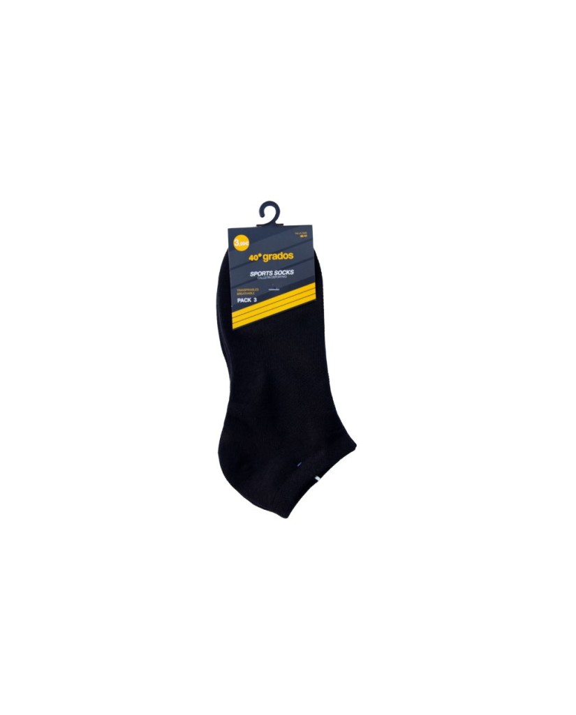 24135 PACK 3 calcetines deportivo adulto invisible-40 grados
