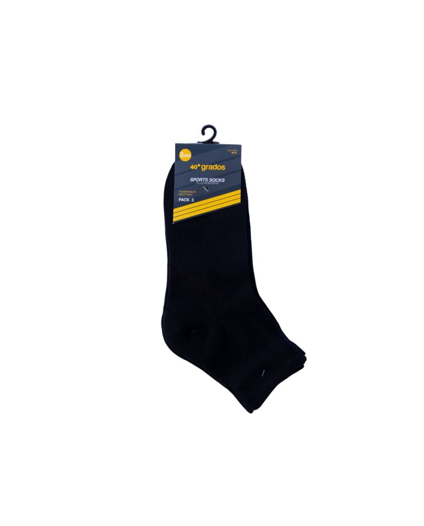 24136 PACK 3 calcetines deportivo adulto tobillero invisble-40