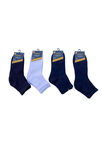 24136 PACK 3 calcetines deportivo adulto tobillero invisble-40