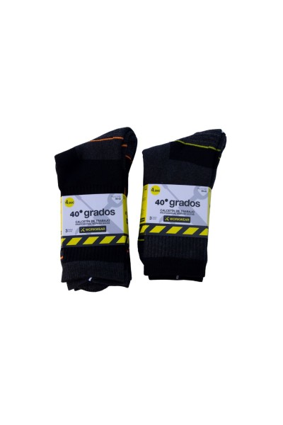 24140 PACK 3 calcetines calzado seguridad-40 Grados