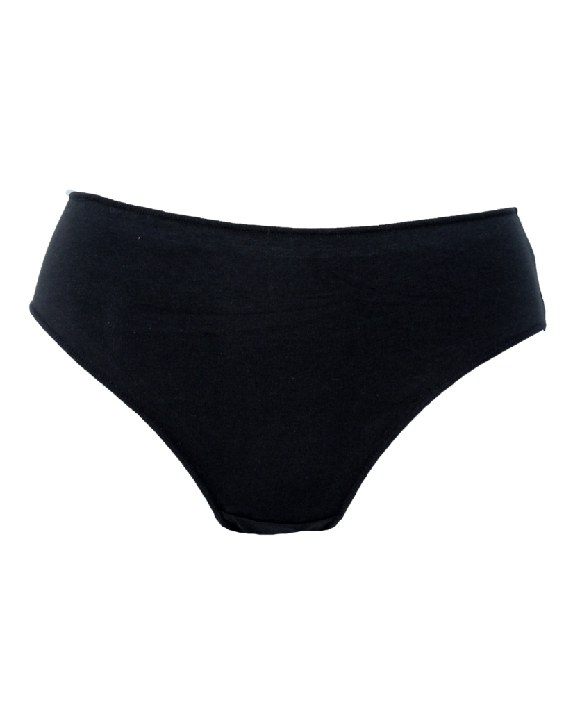 WT41NEGRO Braguitas mujer midi negro