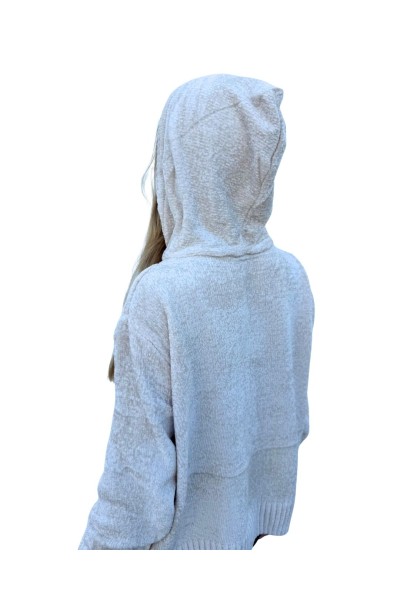C-7529 CHAQUETA CAPUCHACHENILLA MUJER