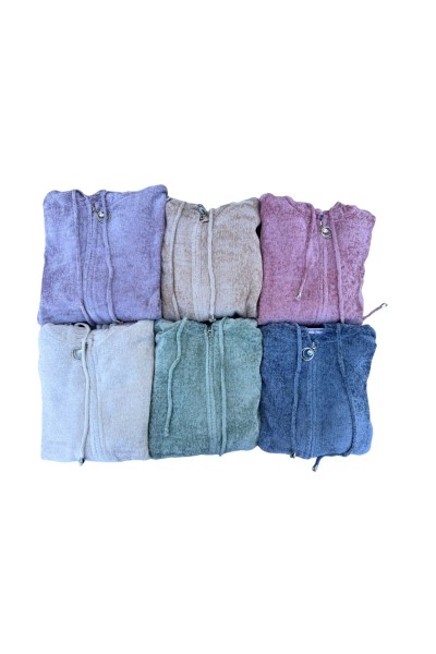 C-7529 CHAQUETA CAPUCHACHENILLA MUJER