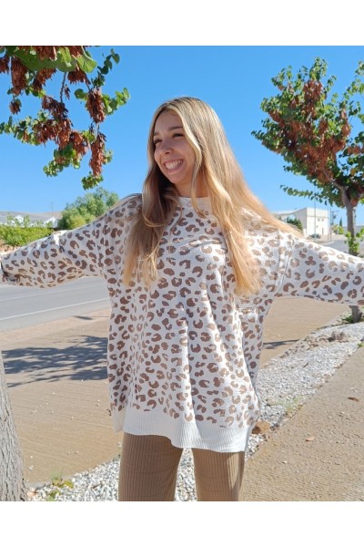 R-3073 JERSEY ANIMAL PRINT MUJER