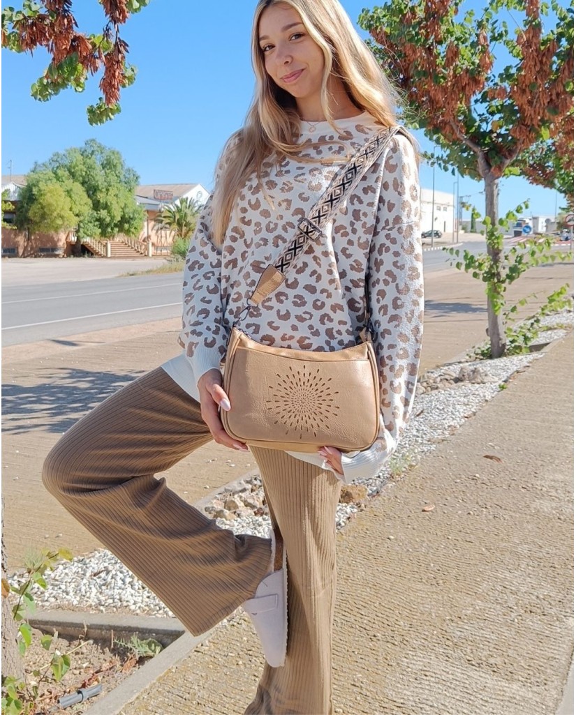C8979 PANTALON CANALÉ MUJER