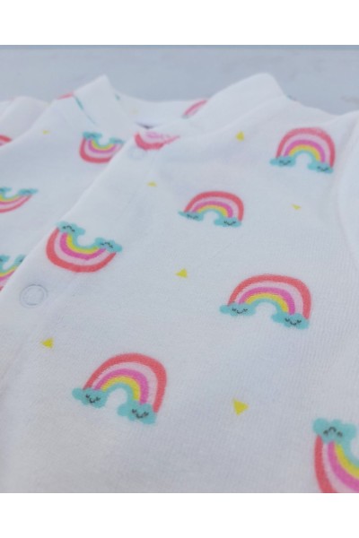 24WV10 Pelele bebé 40 Grados arcoiris