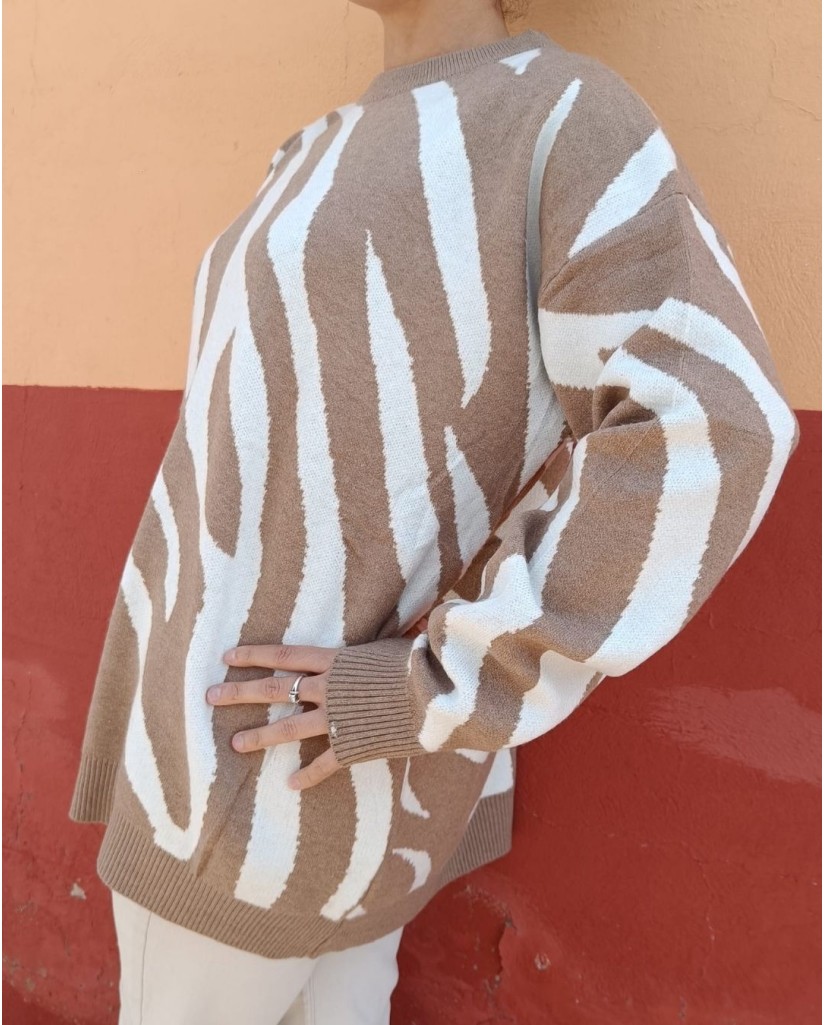 R-3071 Jersey oversize Zebra