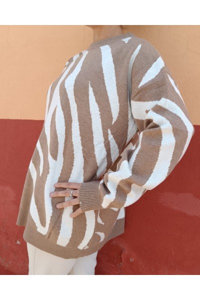 R-3071 Jersey oversize Zebra