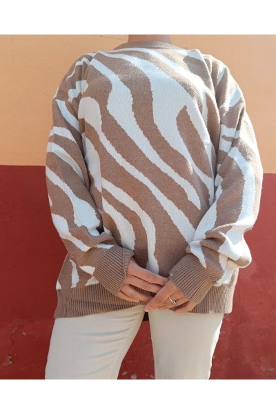 R-3071 Jersey oversize Zebra