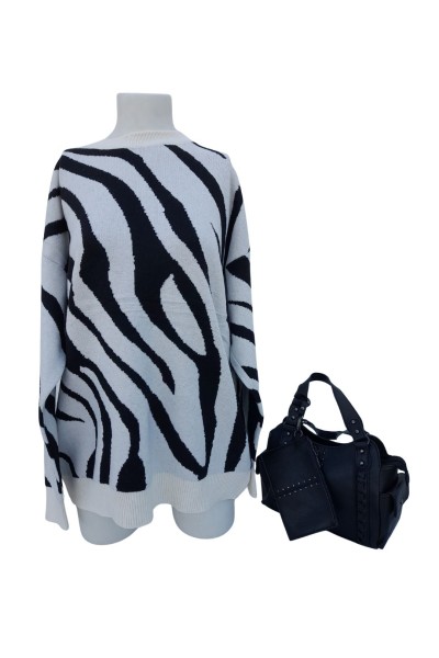 R-3071 Jersey oversize Zebra