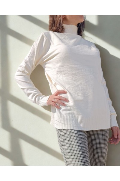 R-3009 JERSEY CUELLO ALTO MUJER