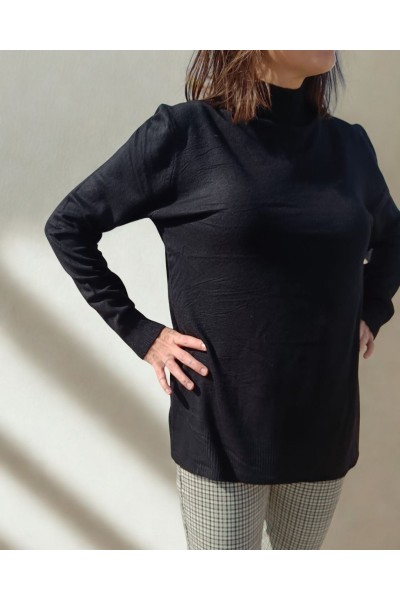R-3009 JERSEY CUELLO ALTO MUJER