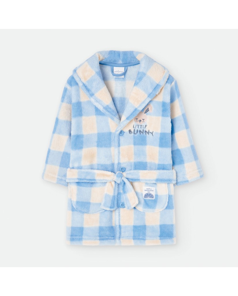 5302 BATA BEBE-INFANTIL CUADROS 'LITTLE BUNNY'