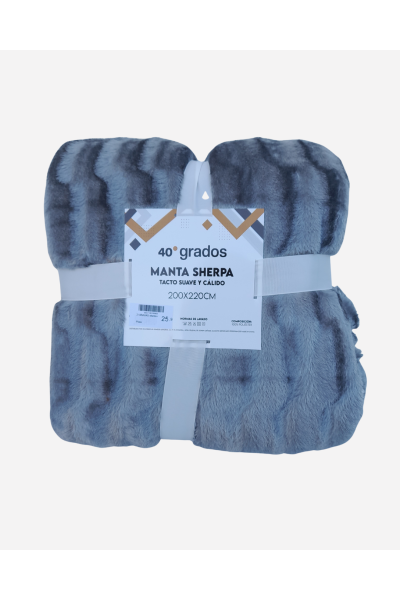 210RAYAS Manta rayas 200X220cm 40 Grados