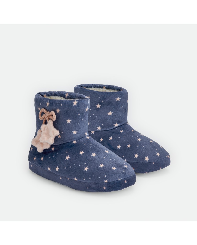 4943-23 Botas de estar por casa estrellas Waterlemon