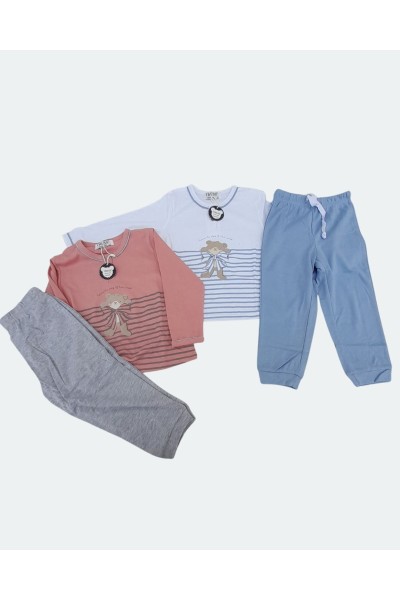 NA22403 Pijama niña manga larga Tress