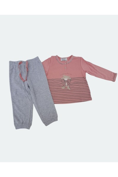 NA22403 Pijama niña manga larga Tress