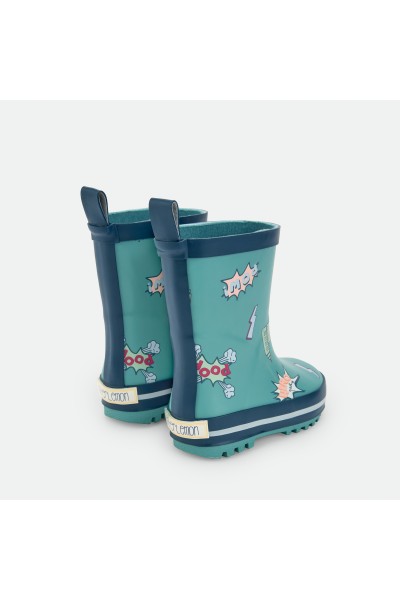 6804 BOTAS DE AGUA COMIC AGUAMARINA