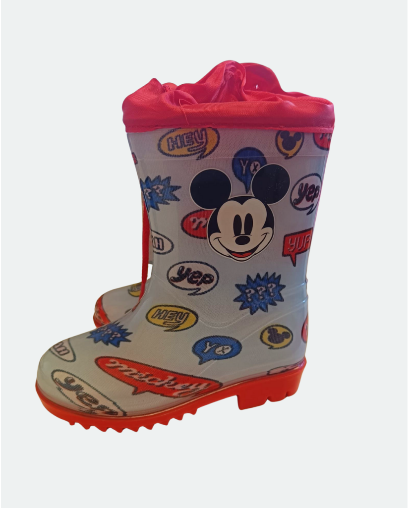 WD12768 Botas de agua Mickey Mouse