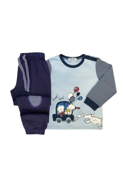 NO215019 Pijama niño manga larga Tress