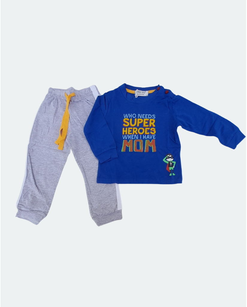 NO215068 Pijama niño manga larga Tress