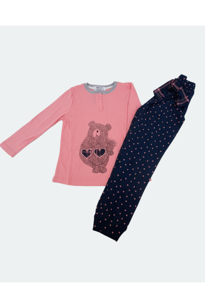 NA214008 Pijama niña manga larga Tress