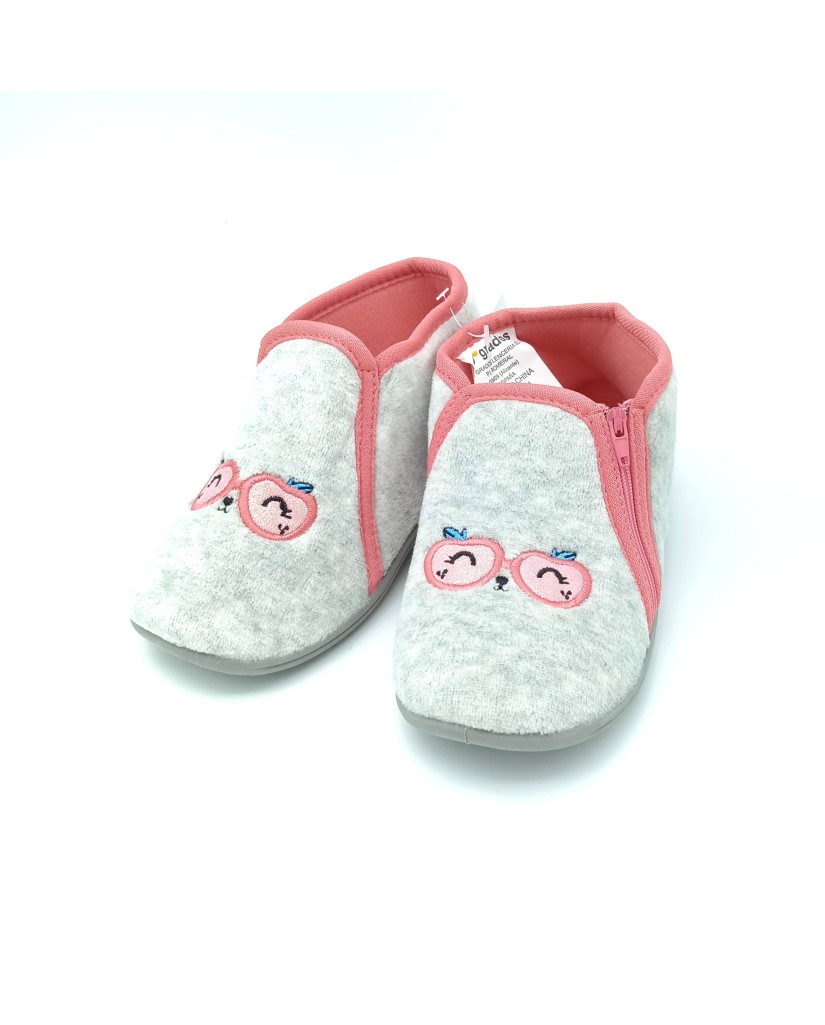 HHS-9C-349 Zapatillas estar por casa niña -40 Grados