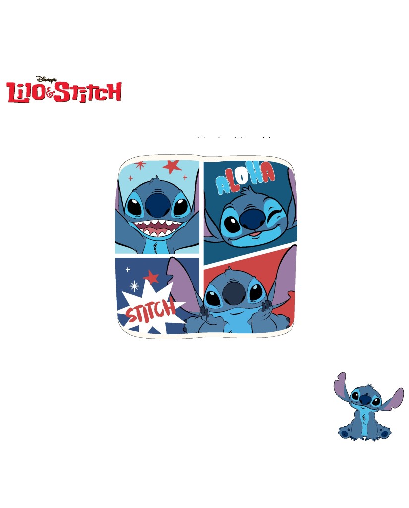 DISLIS5241D906 Braga cuello polar niña Lilo&Stitch