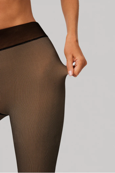 16610 Panty térmico transparente 190DEN- Ysabel Mora