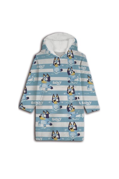 047BLU-INFANTIL BATA MANTA OVERSIZE CORALINA BLUEY
