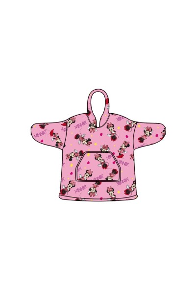 410-2024 Bata manta infantil coralina Minnie Mouse-New Import