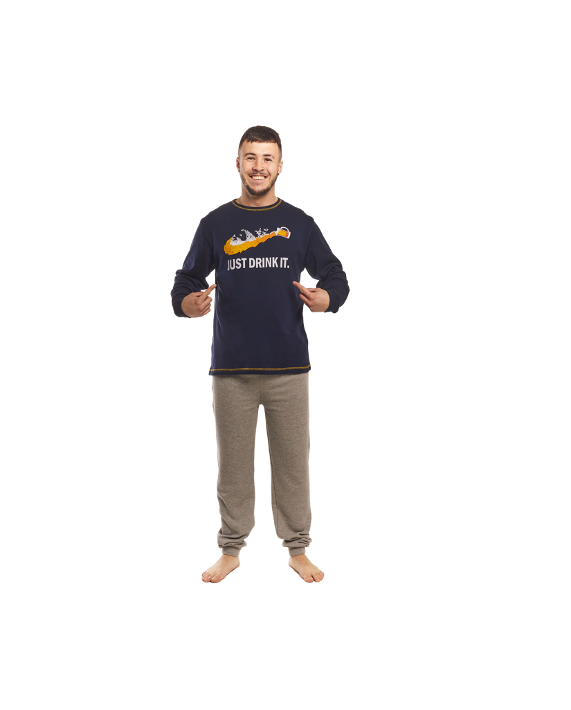 83931 PIJAMA CABALLERO JUST DRINK