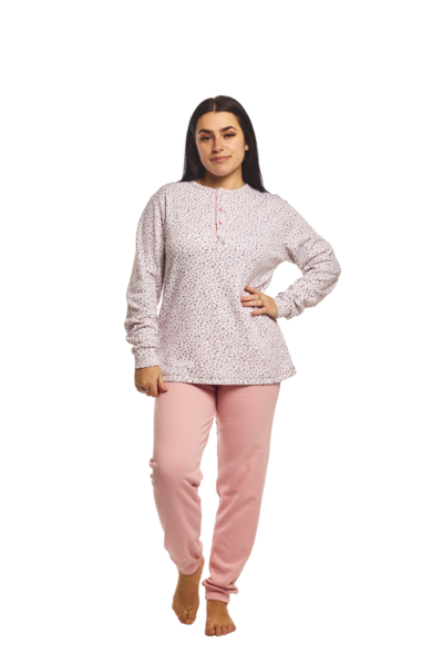 83827 PIJAMA SEÑORA TAPE FLORECITAS