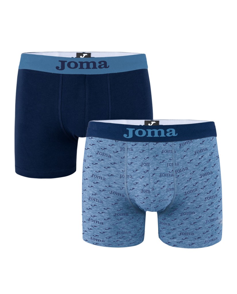 JS201001B Pack 2 goma vista fantasía Bóxer Hombre